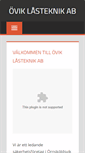 Mobile Screenshot of lasteknik.com